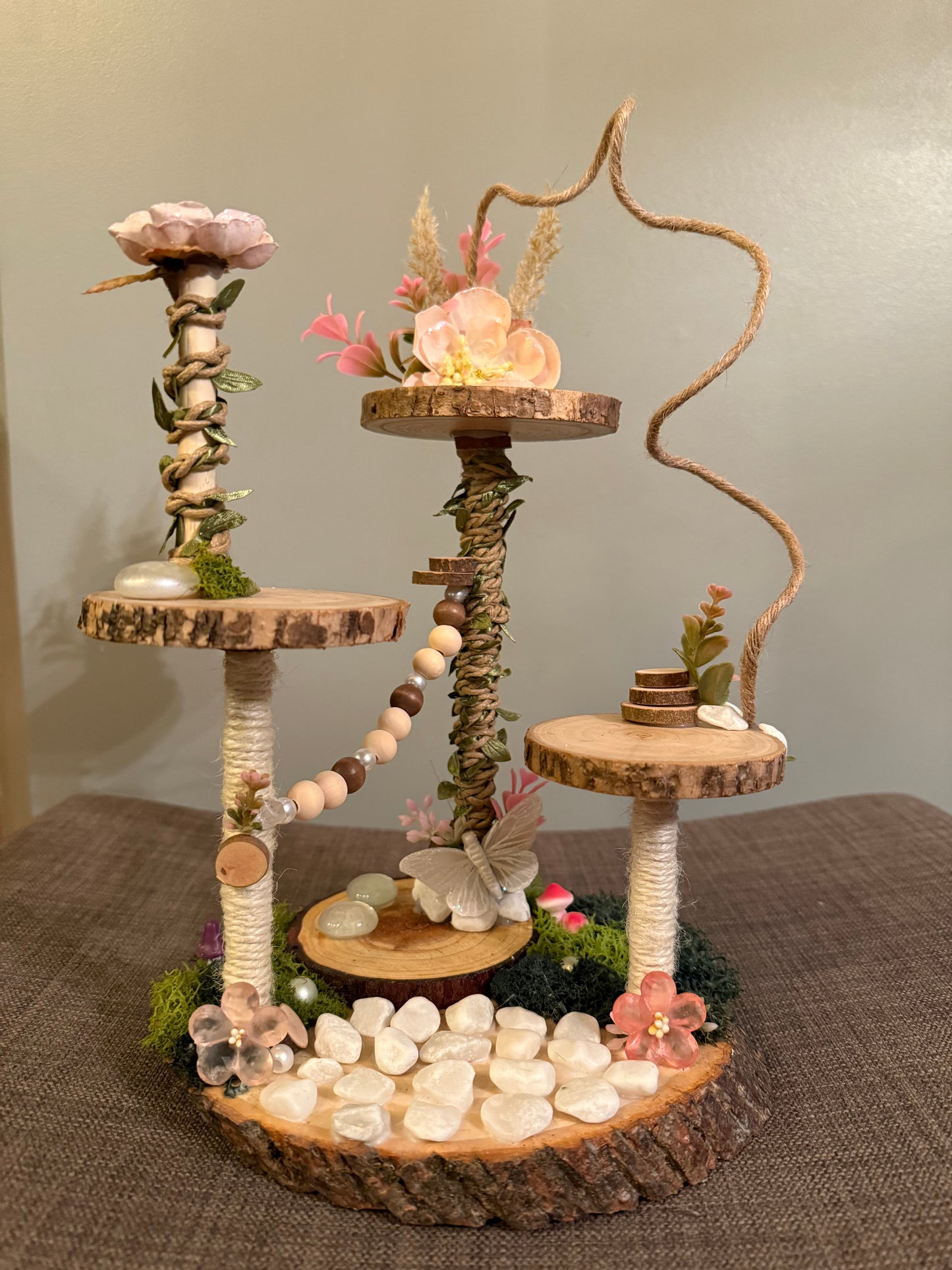 Fairy Garden Jumping Spider Playground - Medium (7x5x13)